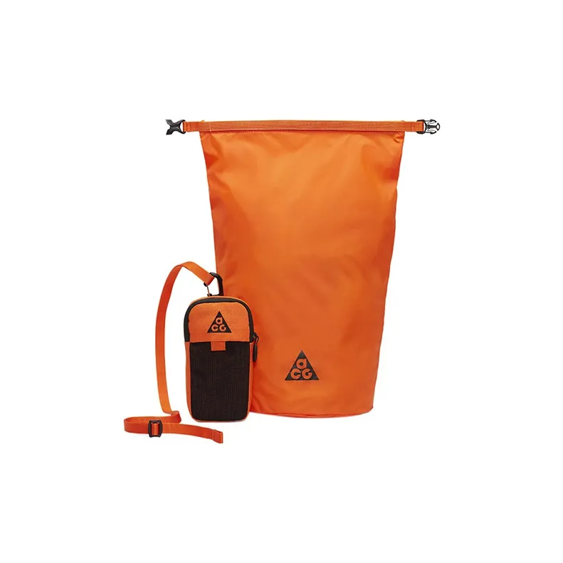 Nike Fabric Backpack Unisex Orange/Black-4