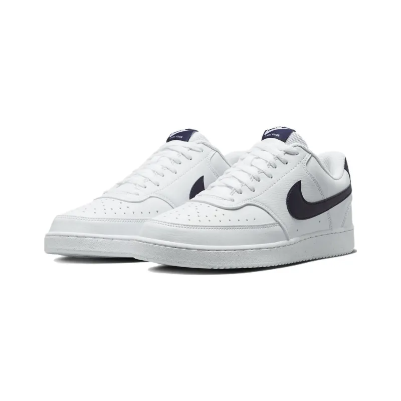 Nike Court Vision Low Next Nature White Midnight Navy-2