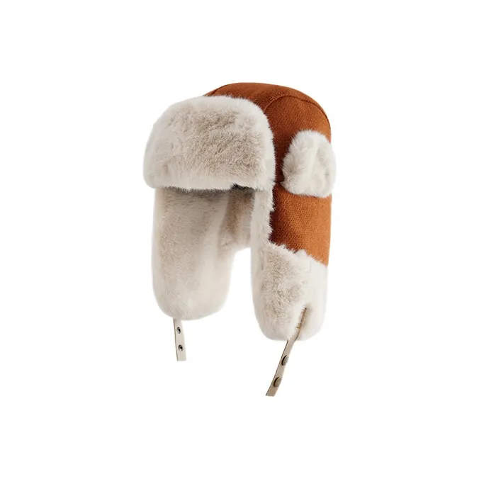 FREE RABBITⅡ Warm Non Freezing Face And Ear Protection Trapper Hats Unisex-3