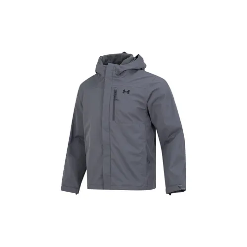 Under Armour Porter Windbreaker Jackets Men Gray