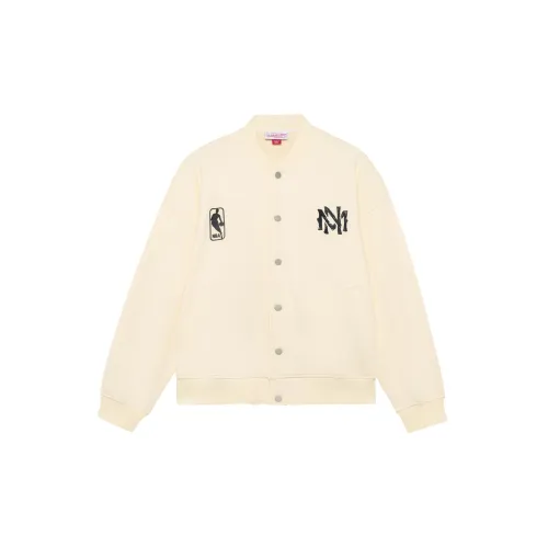 Mitchell Ness Baseball Jerseys Unisex Off White