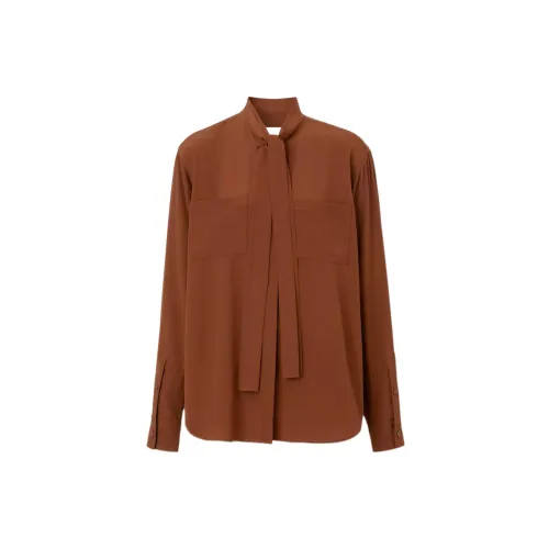 Burberry Shirts Women's Brown