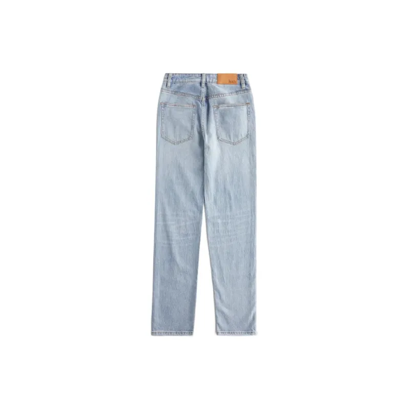 KITH Women's Reid High Rise Slim Jean 'Hayden Light Wash'-1