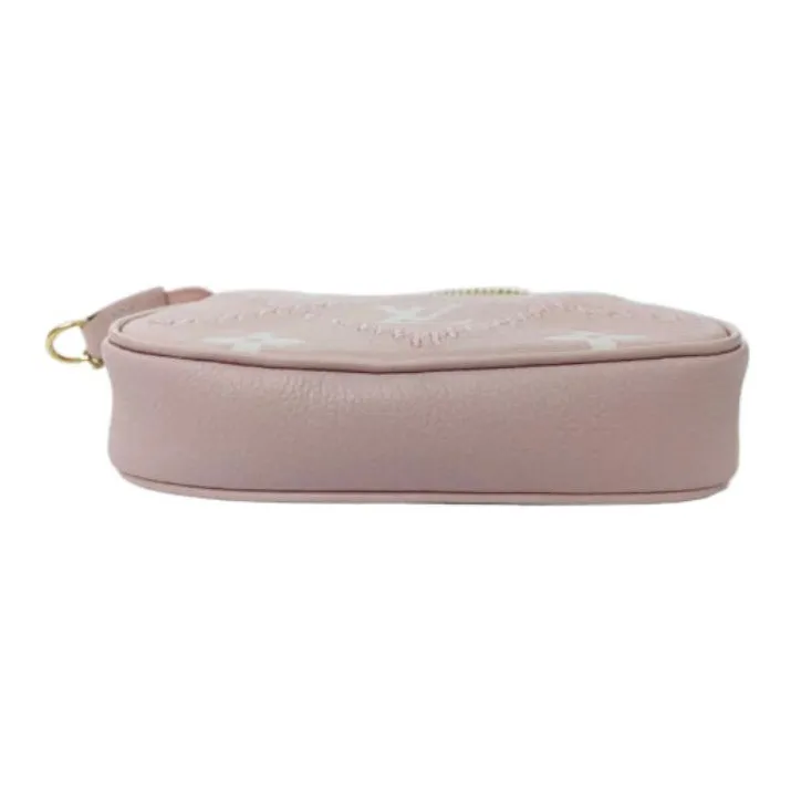 LOUIS VUITTON Mini Pochette Accessoires Pink-4