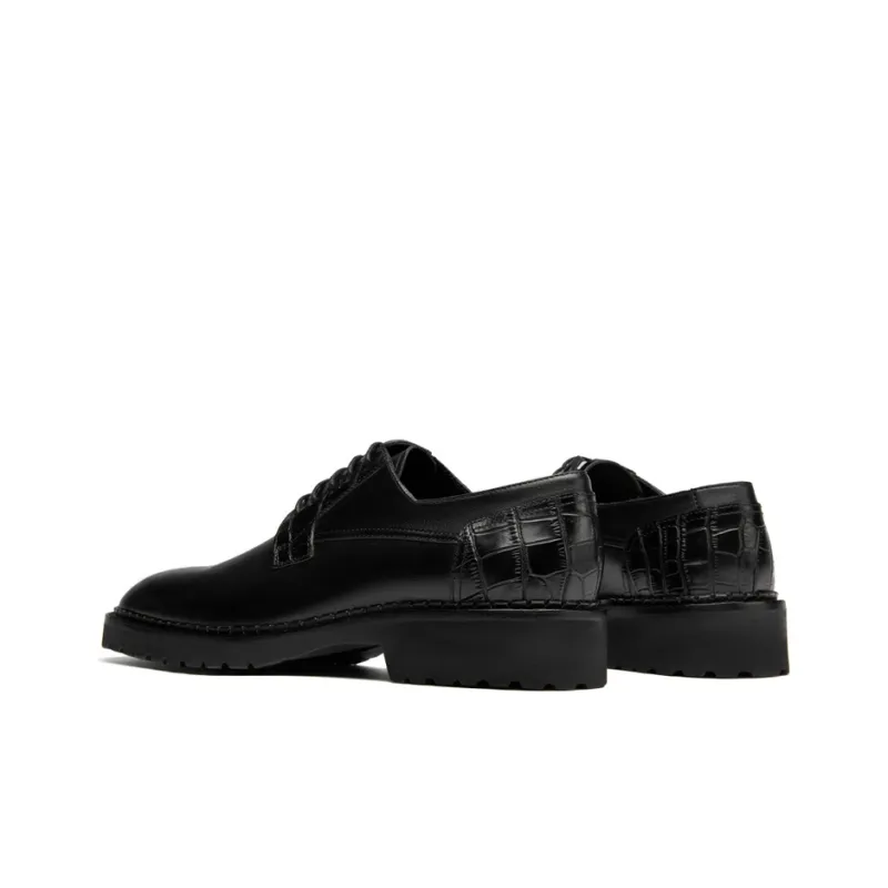 ROBERTA DI CAMERINO Business Formal Derby Shoes Men's Black-5