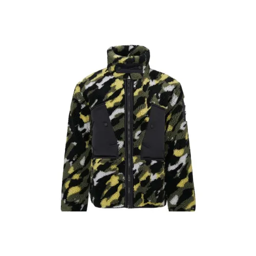 Moose Knuckles Jackets Men Lemon Camouflage