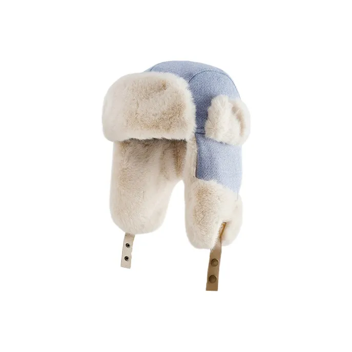 FREE RABBITⅡ Warm Non Freezing Face And Ear Protection Trapper Hats Unisex-2
