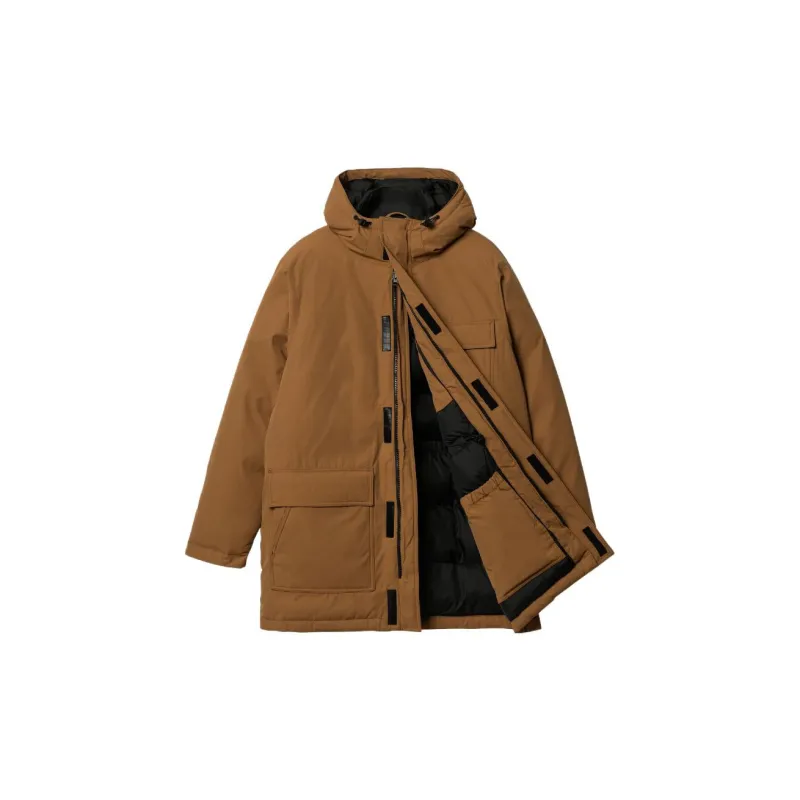 Carhartt WIP Parka Coats Men Brown-2