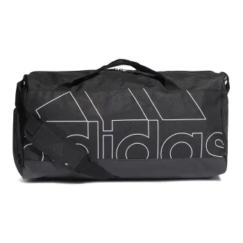 Adidas Polyester Handbag Shoulder Bag Crossbody Bag Gym Bag Large Size Unisex Black
