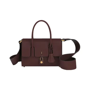 HERMES New Drag 22 Evercolor Calfskin Saddle Bag Handbag Shoulder Bag Crossbody Bag Women's 0G Rouge Sellier Saddle Red