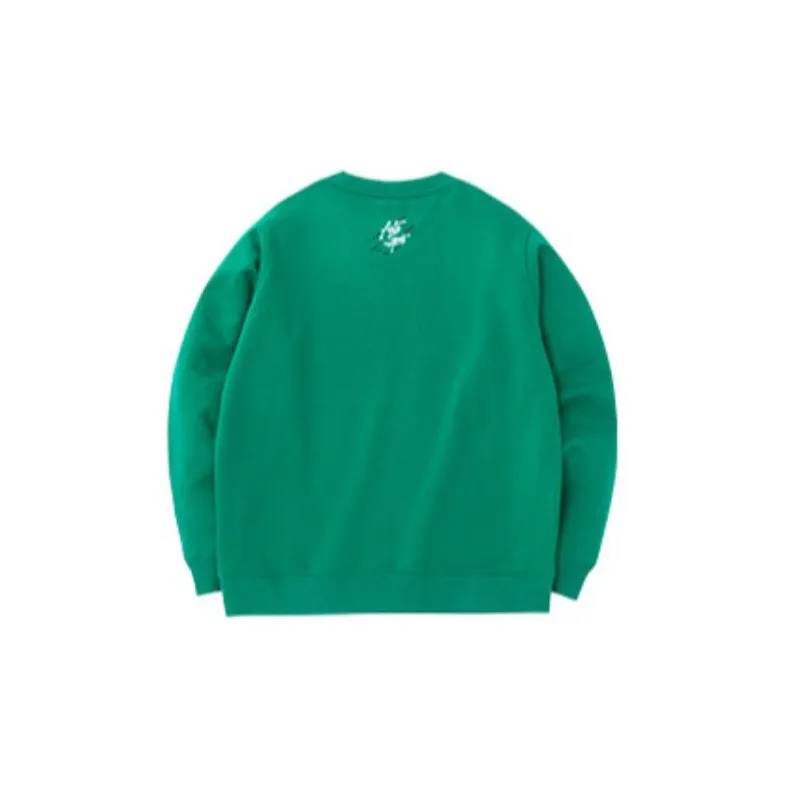 Anta Life Collection Sweatshirt Unisex Leopard Green-1
