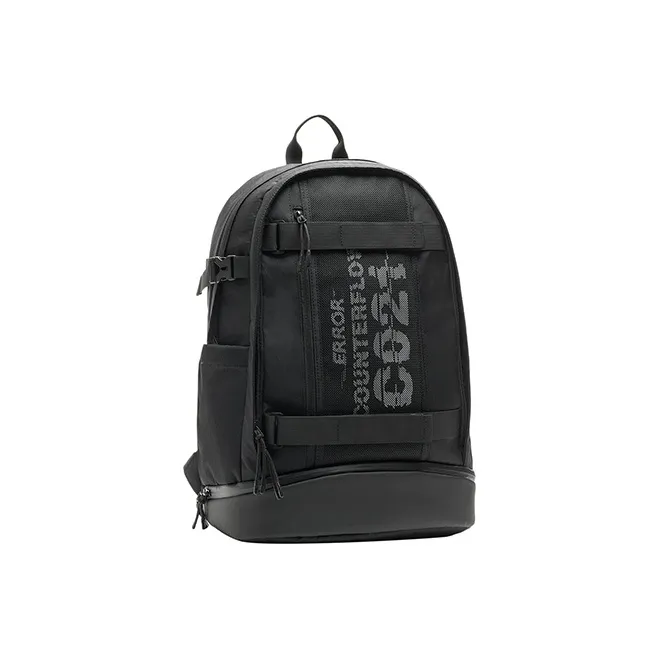 LiNing CF Sports Lifestyle Fabric Backpack Regular Unisex Black-1
