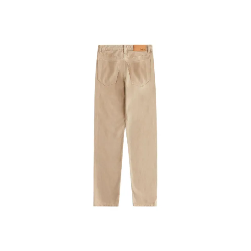 KITH Women's Zuri High Rise Straight Jean 'Birch'-1