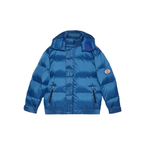 GUCCI Down Jackets Men Bright Blue