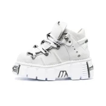 Vetements New Rock Slip Resistant Low Top Sports Casual Shoes Women's White