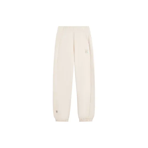 LiNing Knitted Sweatpants Women's Swan White