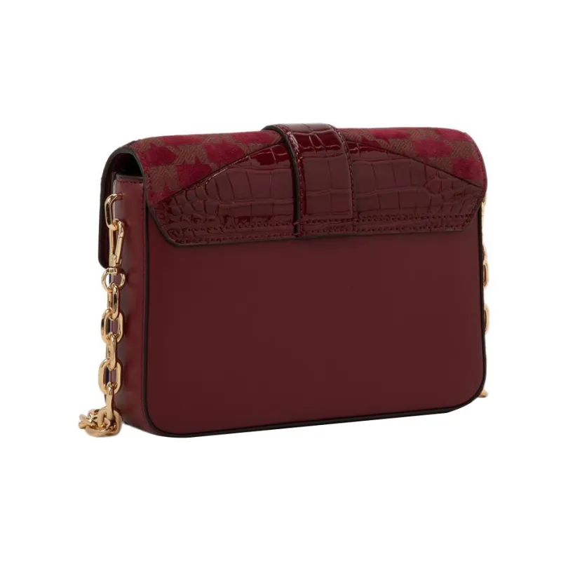 MICHAEL KORS Carmen Chain Bag, Crossbody Bag, Shoulder Bag Women's Burgundy-1
