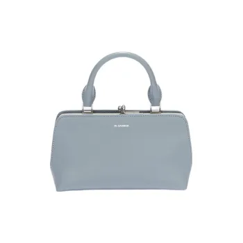 JIL SANDER Calfskin Shoulder Bag Crossbody Bag Handbag Mini Women's Light Blue