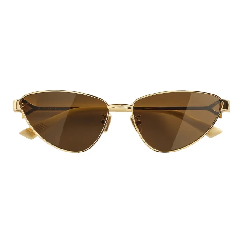 Bottega Veneta Sunglasses Women's Gold/Brown-0