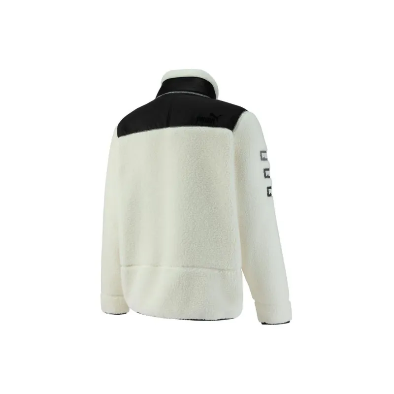 PUMA Velvet Jackets Unisex White-1