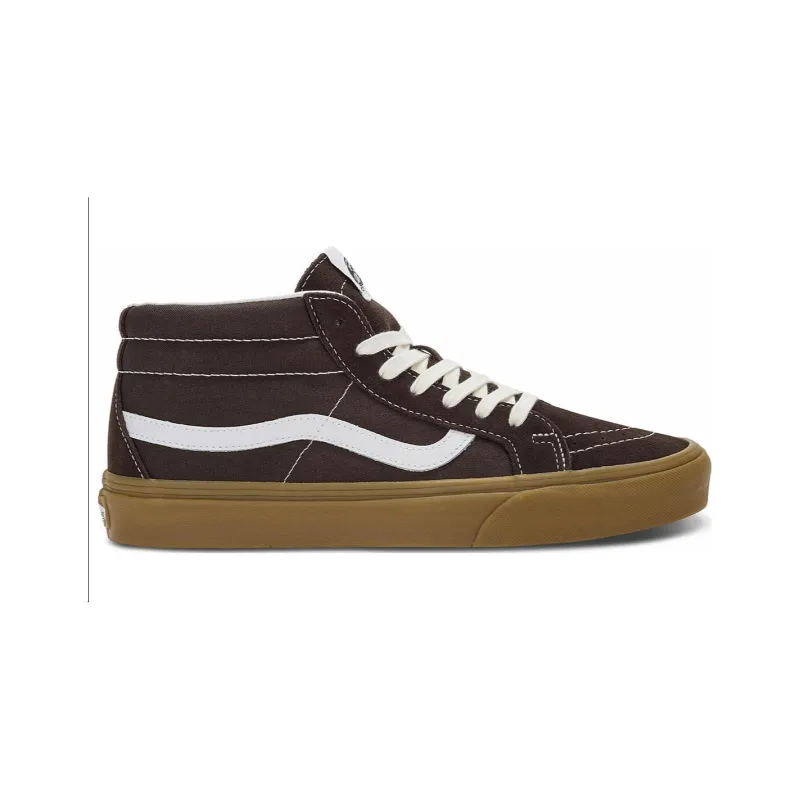 Vans SK8 Mid 'Brown White Gum'-1
