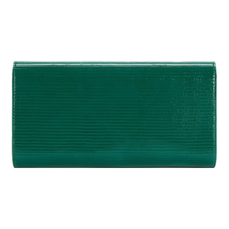 Elisabetta Franchi Synthetic Fiber Clutch Bag Over The Shoulder Women's Emerald Green-1