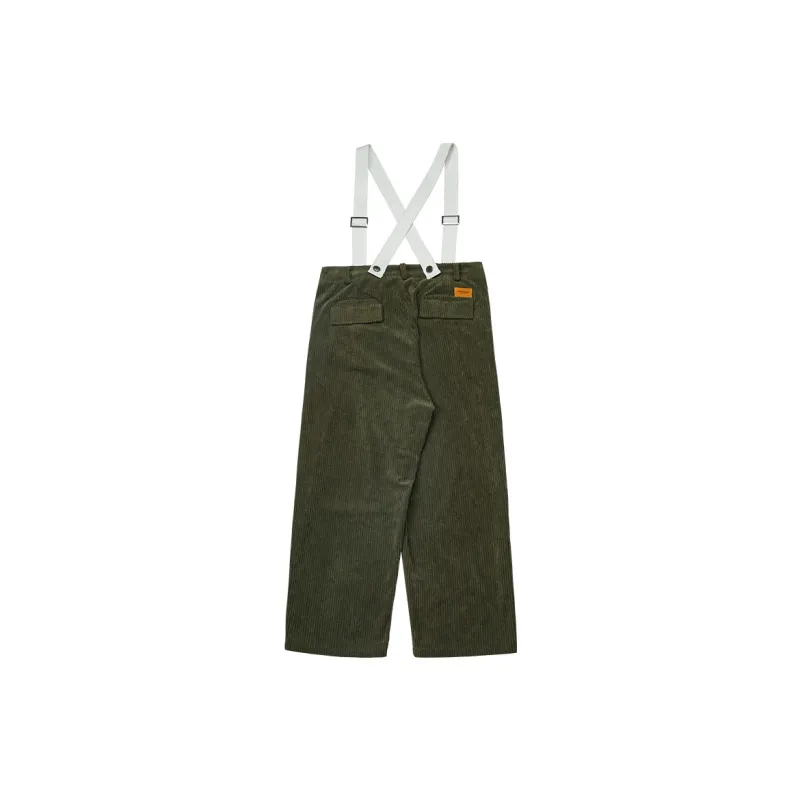 WAYNEXZAVIER Thickened Casual Pants Men's Army Green-1