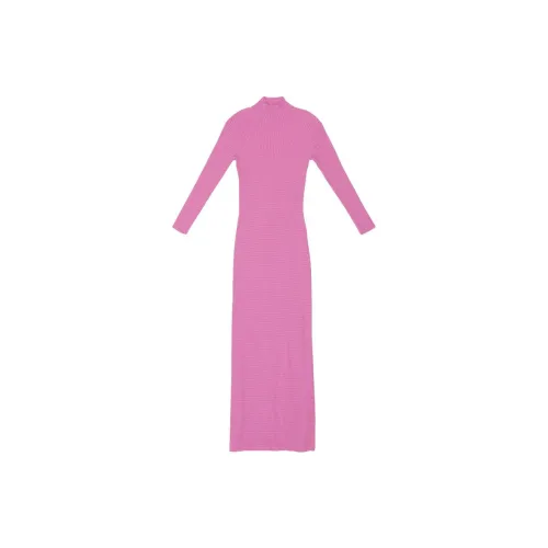 Balenciaga Long-Sleeved Dresses Women's Pink