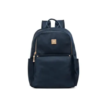 Hush Puppies Fabric Backpack Medium Size Women's Black