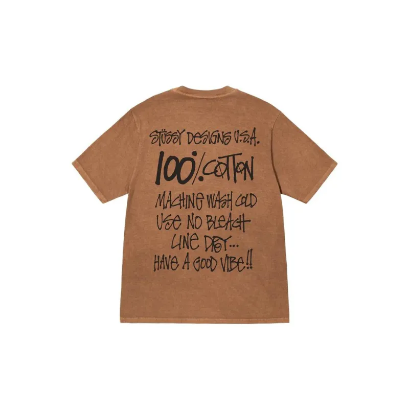 Stussy Smooth Stock Pigment Dyed Tee-11