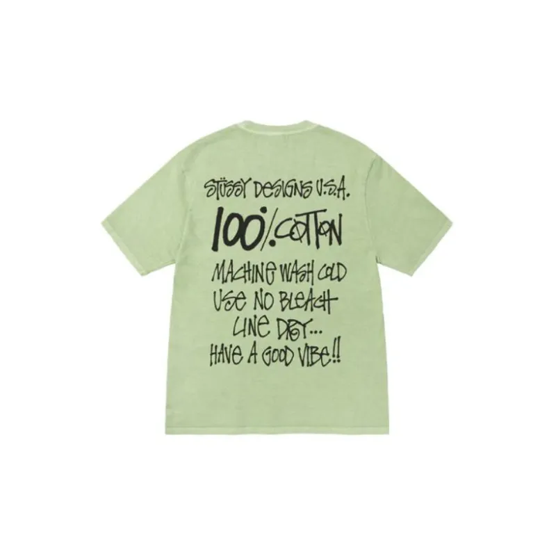 Stussy Smooth Stock Pigment Dyed Tee-0