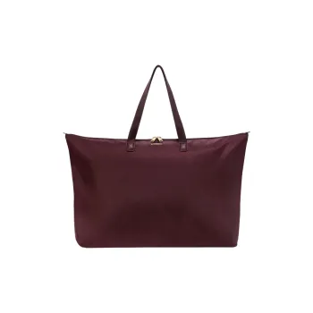 TUMI Voyageur Nylon Tote Bag, Shopping Bag, Shoulder Bag, Handbag Regular Women's Beetroot Red