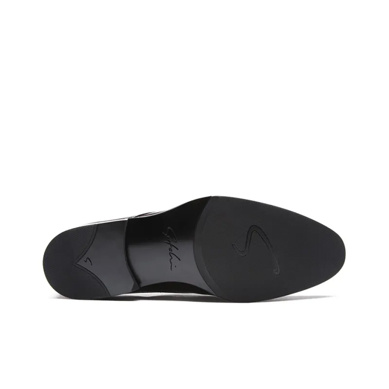 Satchi Dress Shoes Men Low Top Coffee-5