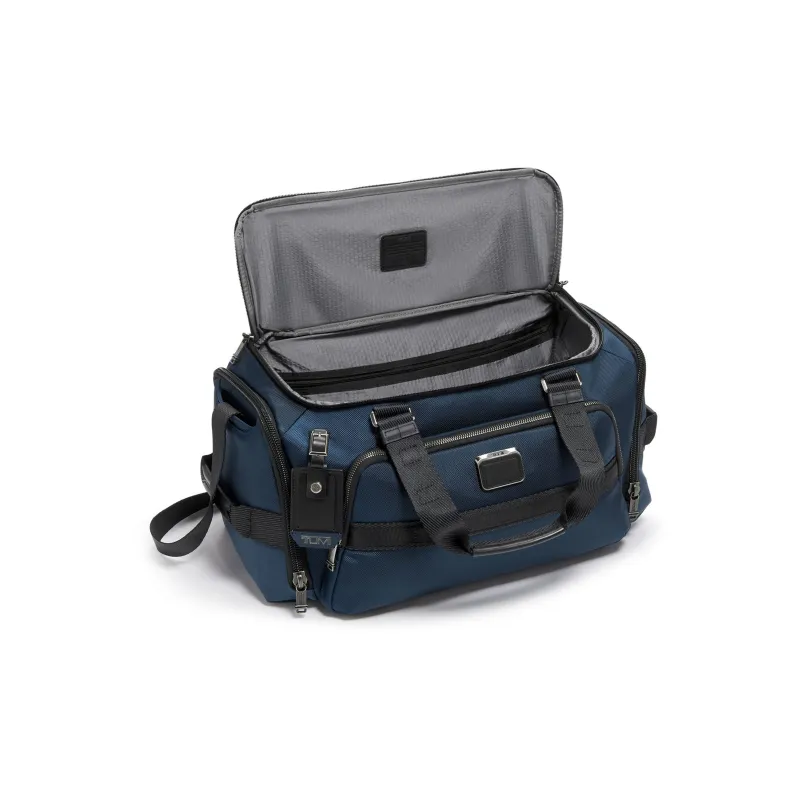 TUMI Alpha Bravo Ballistic Nylon Handbag, Shoulder Bag, Crossbody Bag, Travel Bag Regular Unisex Marine Blue-1