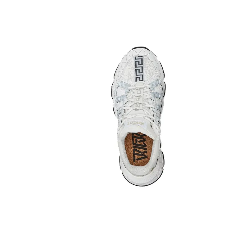 VERSACE Trigreca Low Top White Light Blue-3