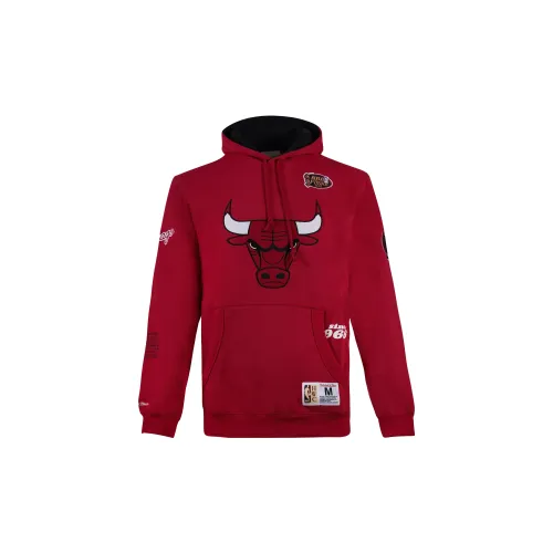 Mitchell Ness Sweatshirts Unisex Red