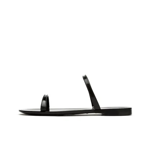 Stuart Weitzman Slide Slippers Women's Black