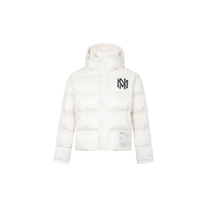 Mitchell & Ness Down Jacket Men's White-1