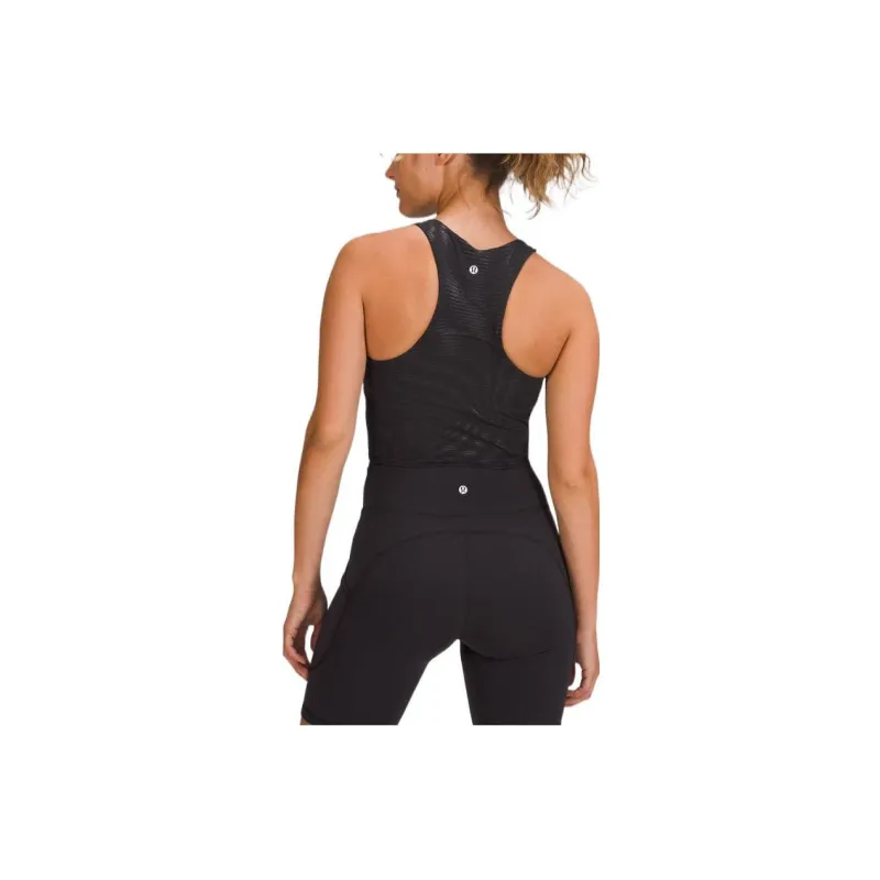 Lululemon Invigorate Sleeveless Sports Shirts Women's Black-1
