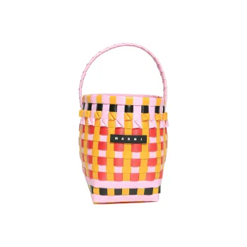 MARNI Polypropylene Bucket Bags Handbags Small Size Kids' Pink