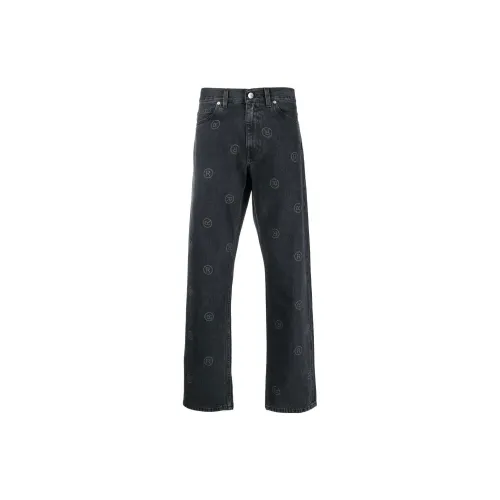 Martine rose Logo Straight-leg Jeans