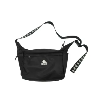 Kappa Polyester Messenger Bag Crossbody Bag Shoulder Bag Unisex Classic Black