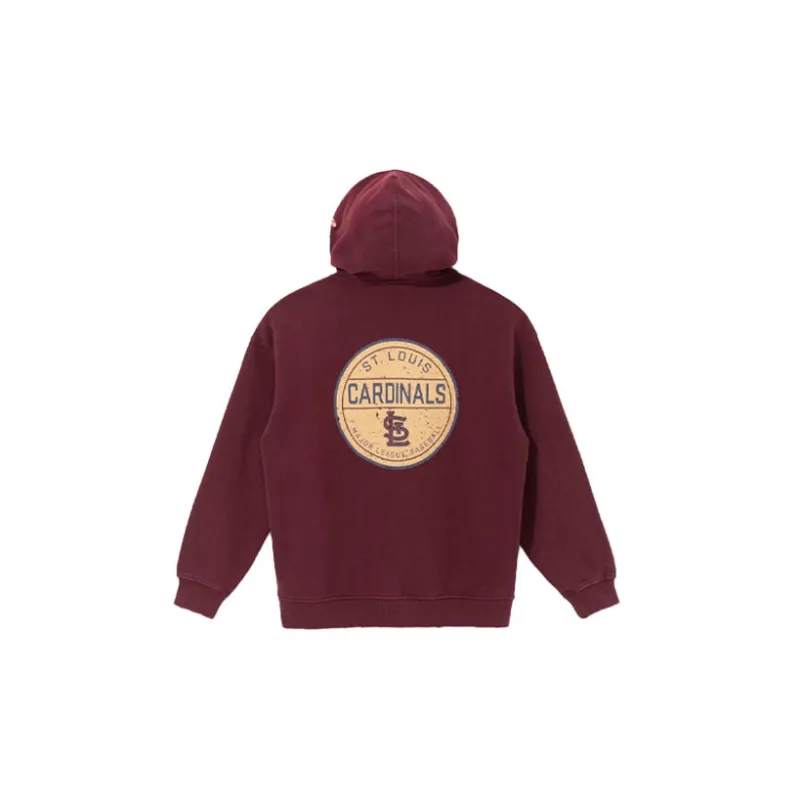 New Era Sweatshirts Man Burgundy-1