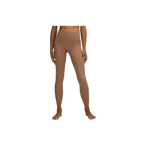 Lululemon Wunder Under Sports Pants Women's Cocoa