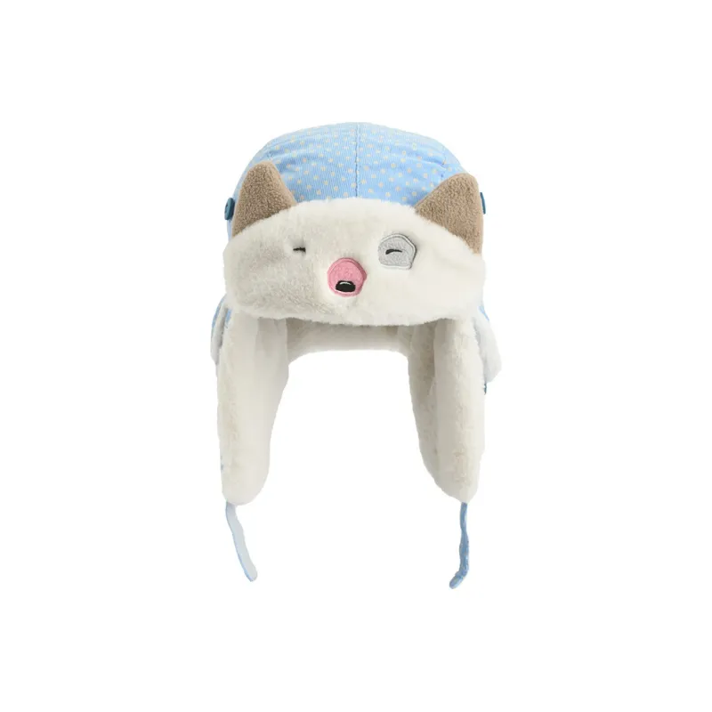 KENMONT Trapper Hats Kids Light Blue-1