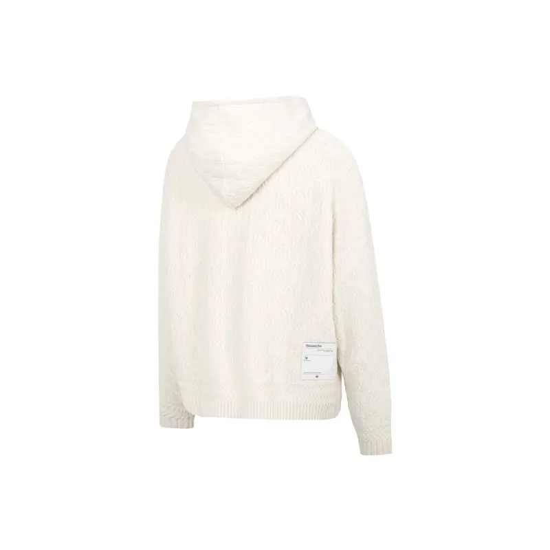 Mitchell Ness Sweatshirts Unisex White-1