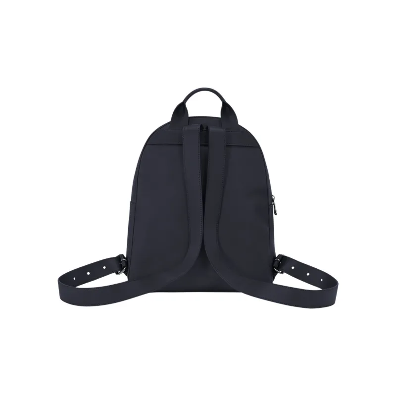 LONGCHAMP 3D Calfskin With Sheepskin Trim Backpack Women's Dark Blue-2