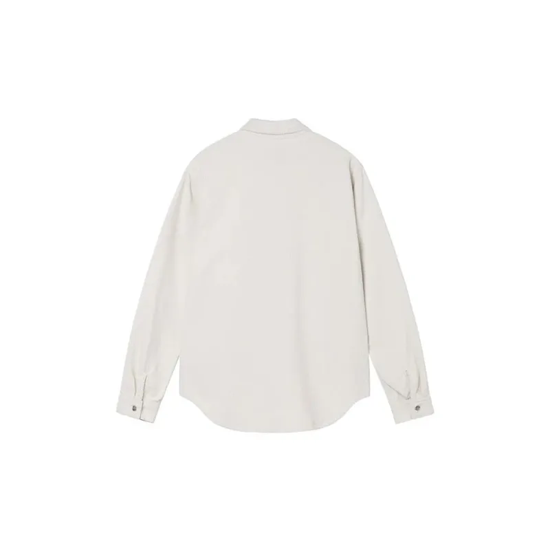 Stussy Wide Wale Cord Zip Shirt-1