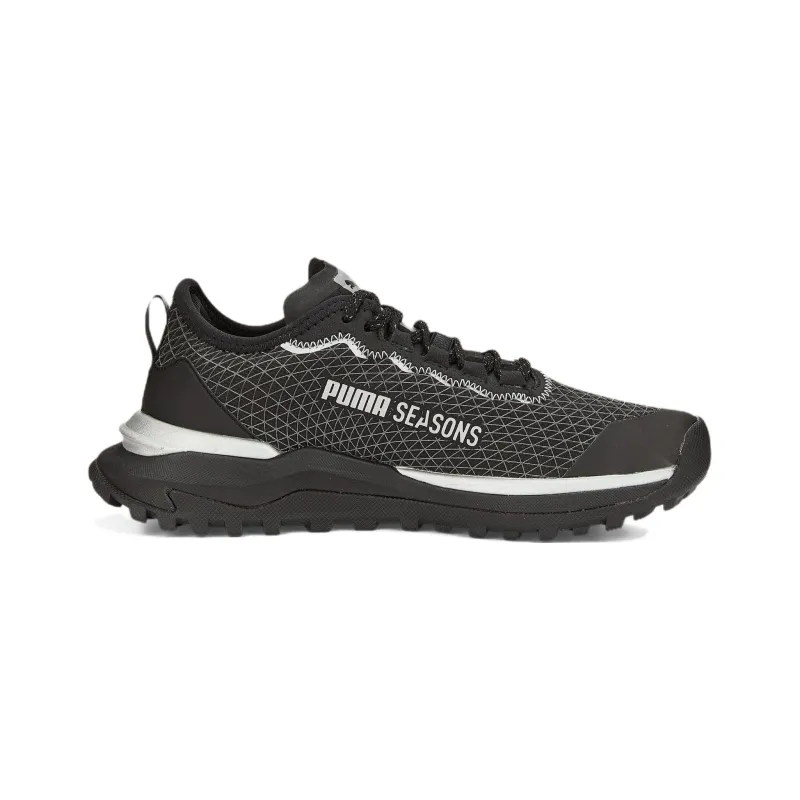 PUMA Voyage Nitro 2 GORE TEX 'Black Metallic Silver' Women's-1