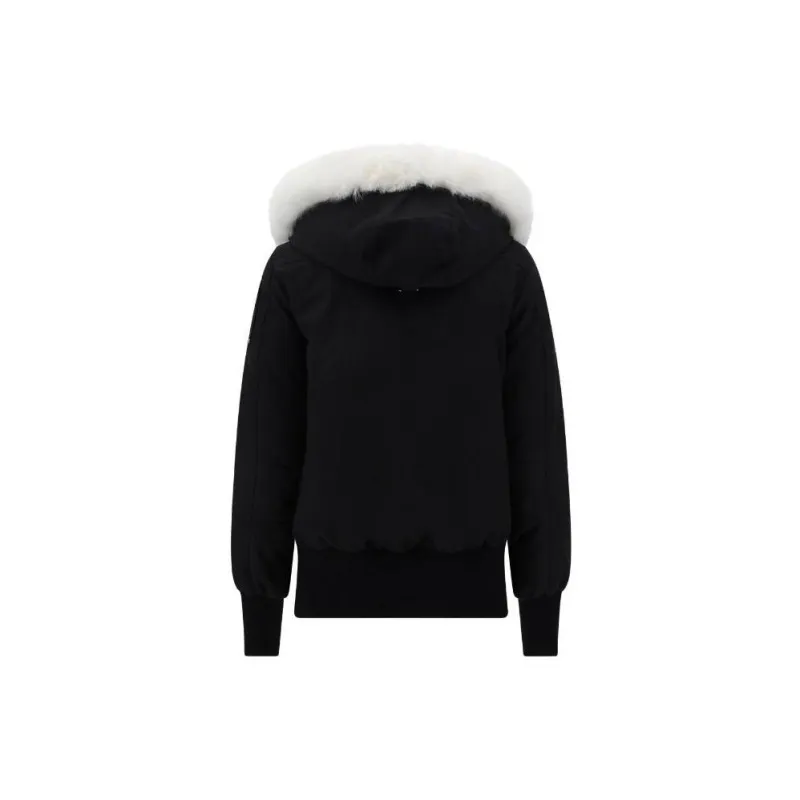 Moose Knuckles Feather Down Hooded Jacket-1